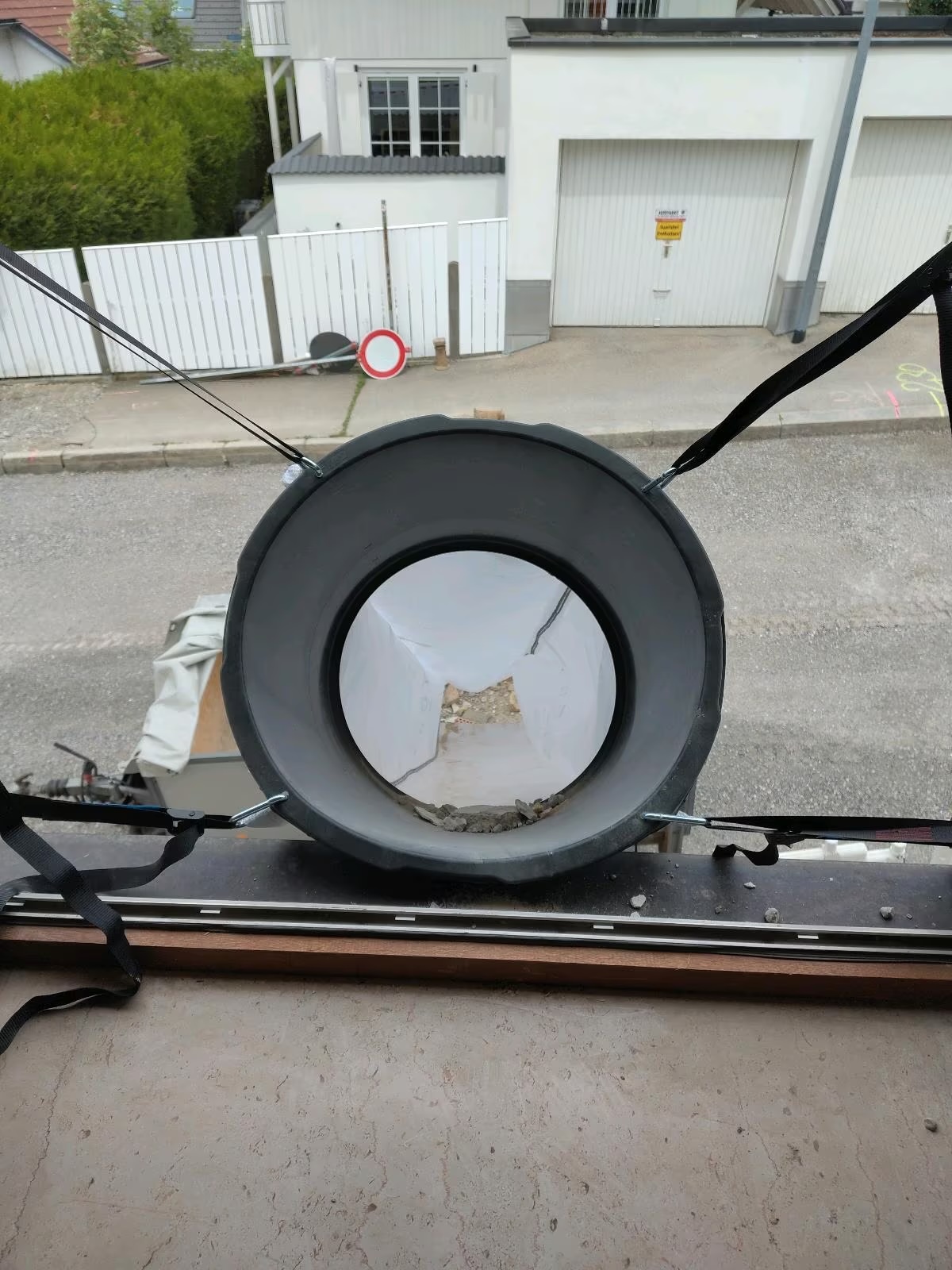 Entonnoir de remplissage Ø50 cm pour goulotte à gravats Stortslurf®