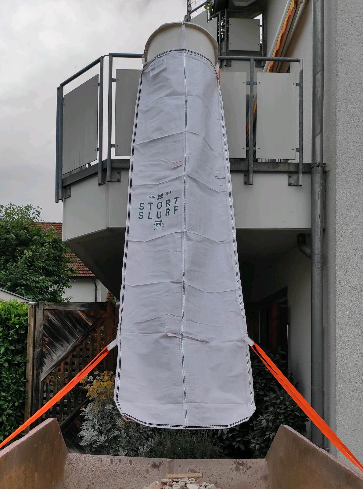 Sangle d’arrimage pour goulotte à gravats Stortslurf®